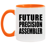 Future Precision Assembler - 11oz Accent Mug Orange
