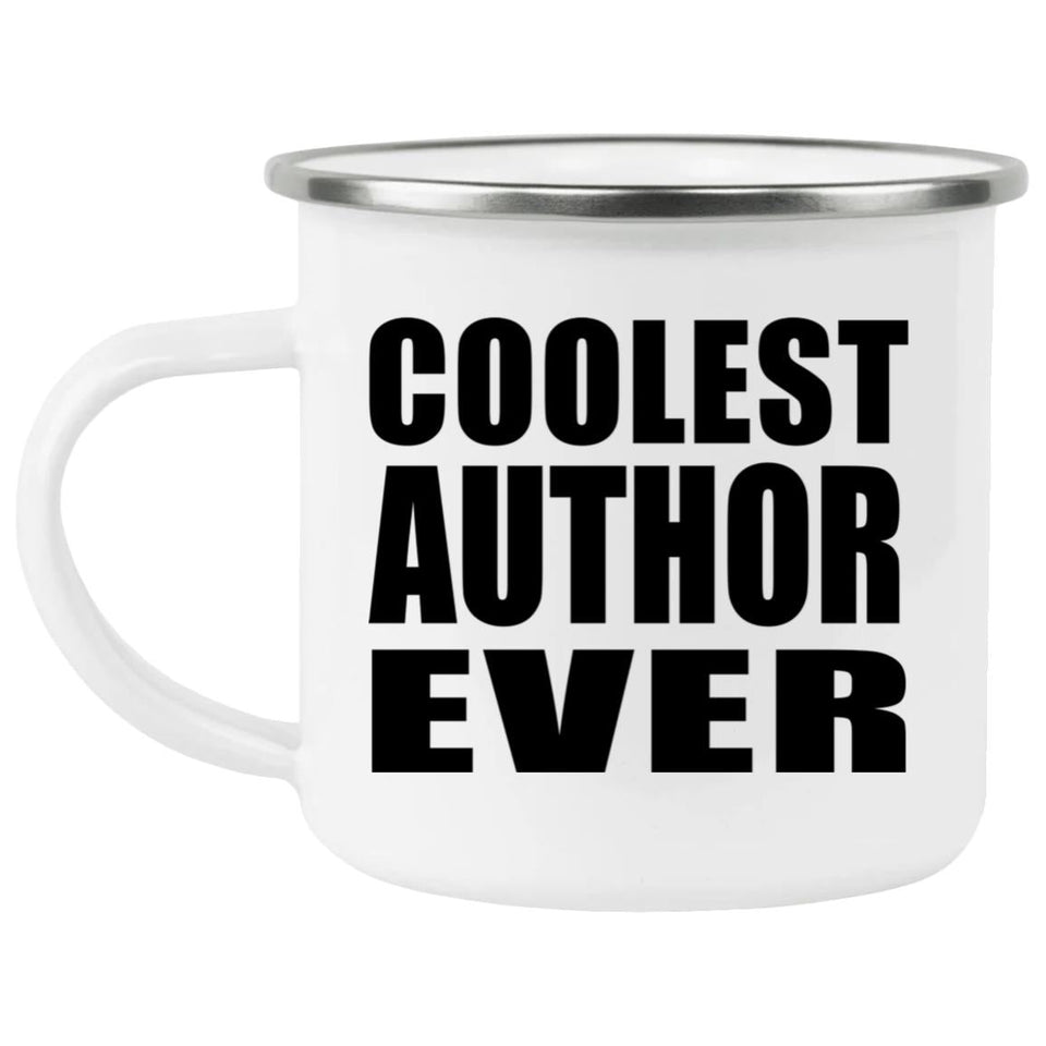 Coolest Author Ever - 12oz Camping Mug
