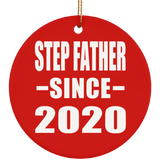 Step Father Since 2020 - Circle Ornament