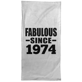 50th Birthday Fabulous Since 1974 - Hand Towel