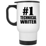 Number One #1 Technical Writer - White Travel Mug