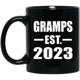 Gramps Established EST. 2023 - 11oz Coffee Mug Black