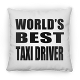 World's Best Taxi Driver - Throw Pillow
