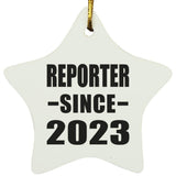 Reporter Since 2023 - Star Ornament