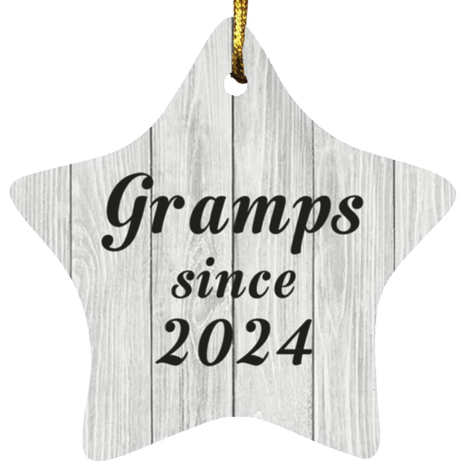 Gramps Since 2024 - Star Ornament F
