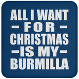 All I Want For Christmas Is My Burmilla - Coaster