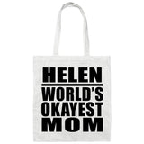 Helen World's Okayest Mom - Tote Bag White