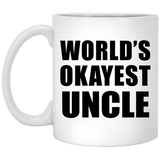 World's Okayest Uncle - 11 Oz Coffee Mug