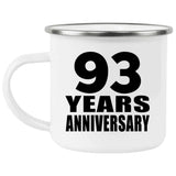 93rd Anniversary 93 Years - 12oz Camping Mug