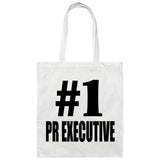 Number One #1 Pr Executive - Tote Bag White