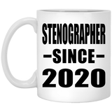 Stenographer Since 2020 - 11oz Coffee Mug