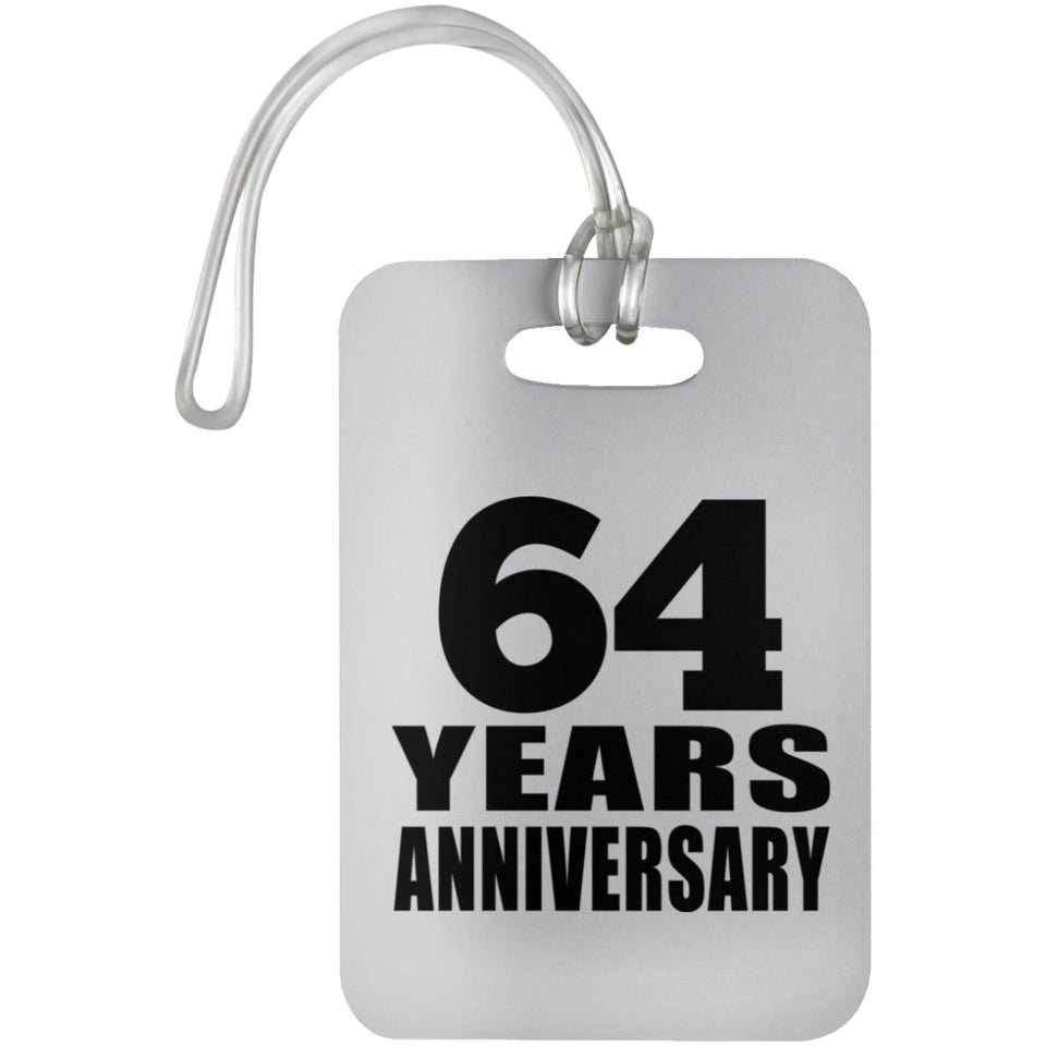 64th Anniversary 64 Years Anniversary - Luggage Bag Tag