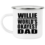 Willie World's Okayest Dad - 12oz Camping Mug