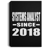 Systems Analyst Since 2018 - Canvas Portrait