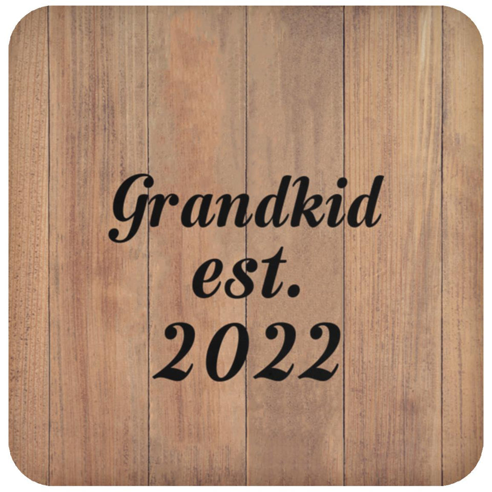 Grandkid Established EST. 2022 - Drink Coaster C