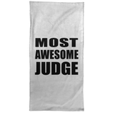 Most Awesome Judge - Hand Towel