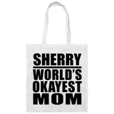 Sherry World's Okayest Mom - Tote Bag White