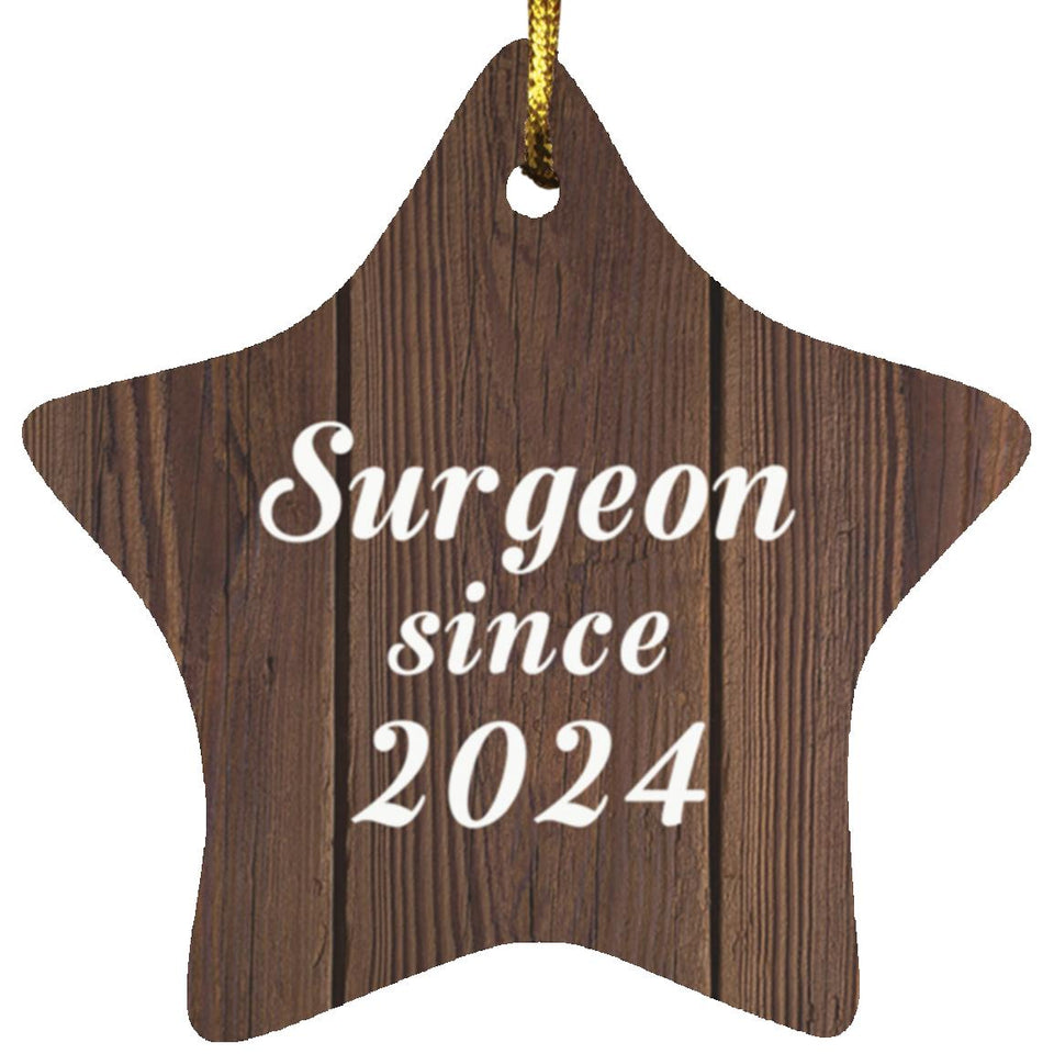 Surgeon Since 2024 - Star Ornament D