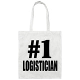 Number One #1 Logistician - Tote Bag White