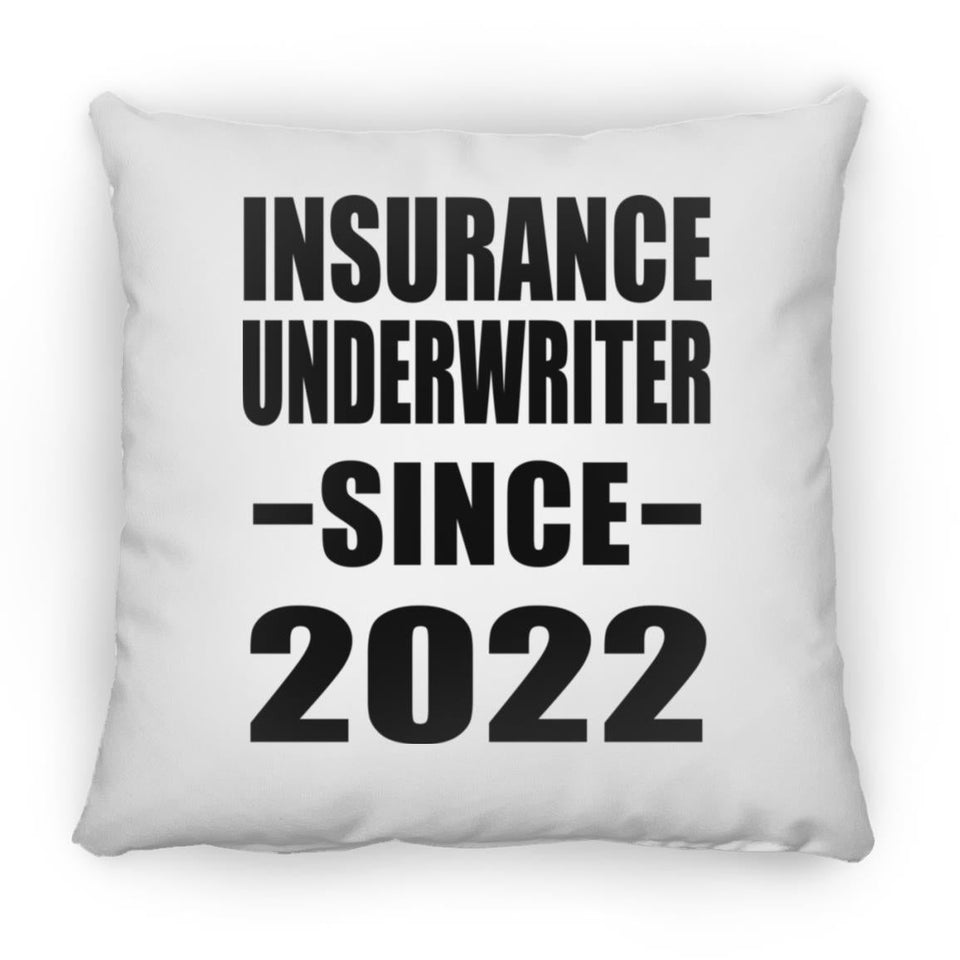 Insurance Underwriter Since 2022 - Throw Pillow