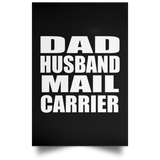 Dad Husband Mail Carrier - Poster Portrait