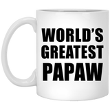 World's Greatest Papaw - 11 Oz Coffee Mug
