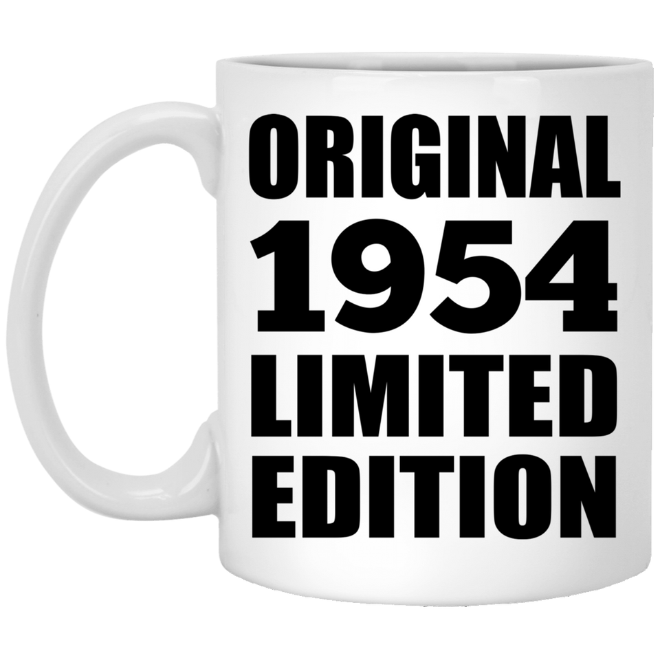 70th Birthday Original 1954 Limited Edition - 11oz Coffee Mug