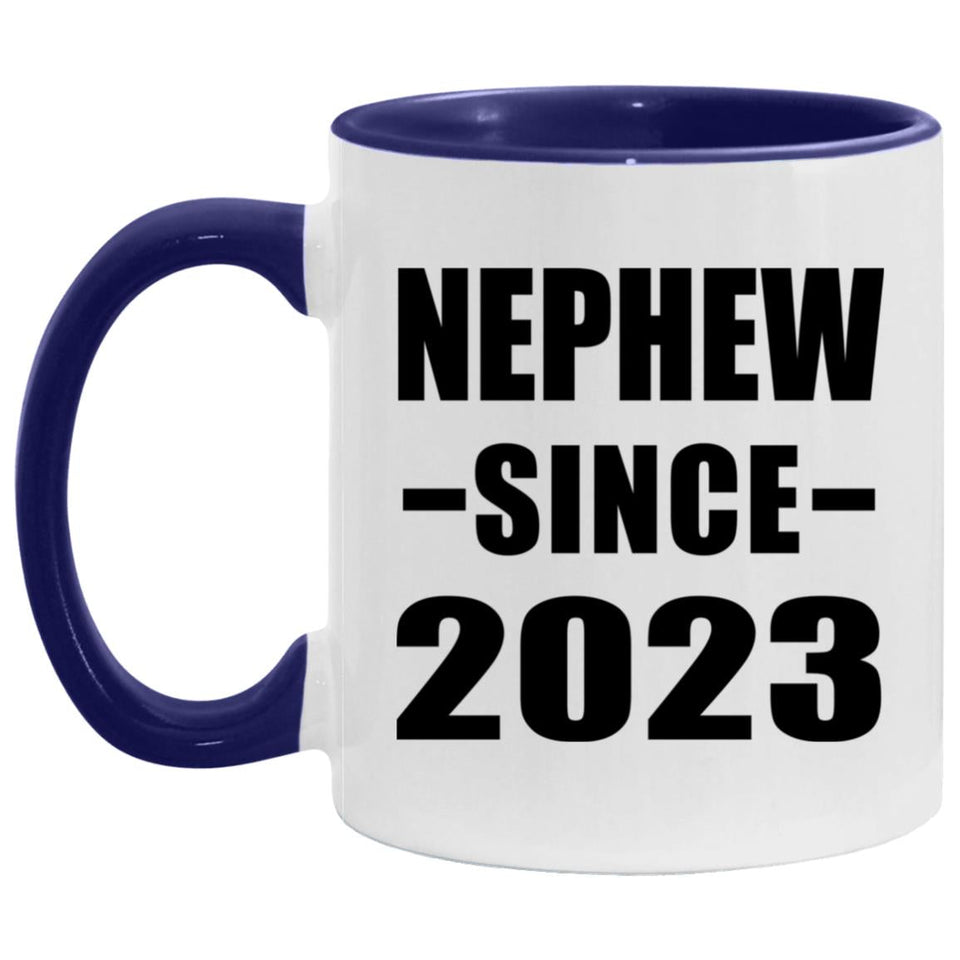 Nephew Since 2023 - 11oz Accent Mug Purple