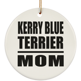 Kerry Blue Terrier Mom - Circle Ornament