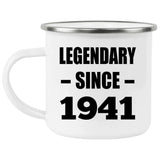 83rd Birthday Legendary Since 1941 - 12oz Camping Mug
