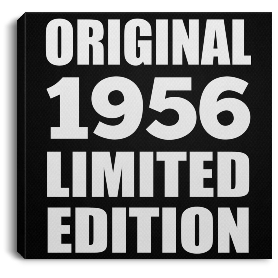 68th Birthday Original 1956 Limited Edition - Canvas Square