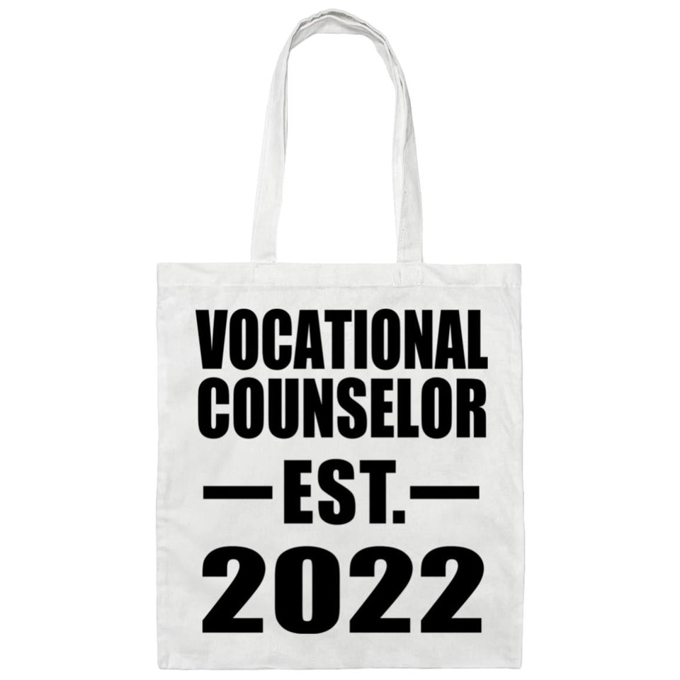 Vocational Counselor Established EST. 2022 - Tote Bag White