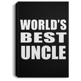 World's Best Uncle - Canvas Portrait