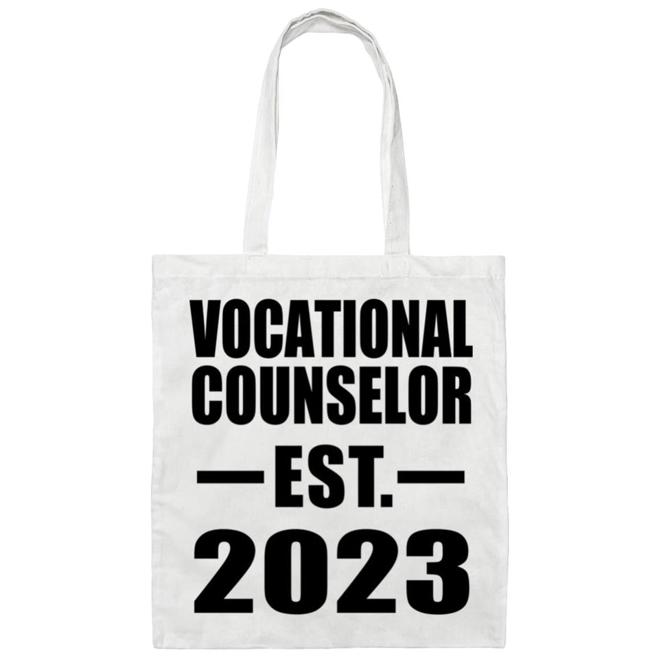 Vocational Counselor Established EST. 2023 - Tote Bag White