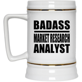 Badass Market Research Analyst - Beer Stein