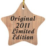 13th Birthday Original 2011 Limited Edition - Star Ornament C