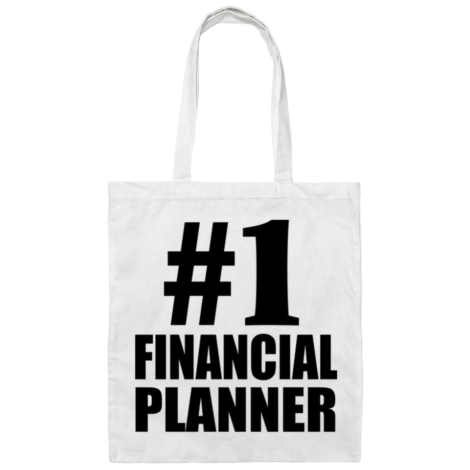Number One #1 Financial Planner - Tote Bag White