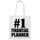 Number One #1 Financial Planner - Tote Bag White