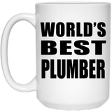 World's Best Plumber - 15 Oz Coffee Mug