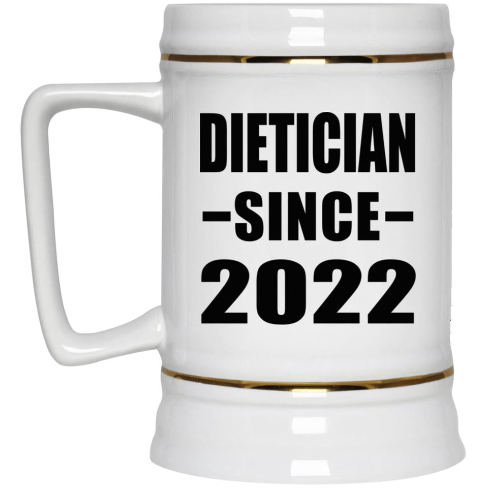 Dietician Since 2022 - Beer Stein