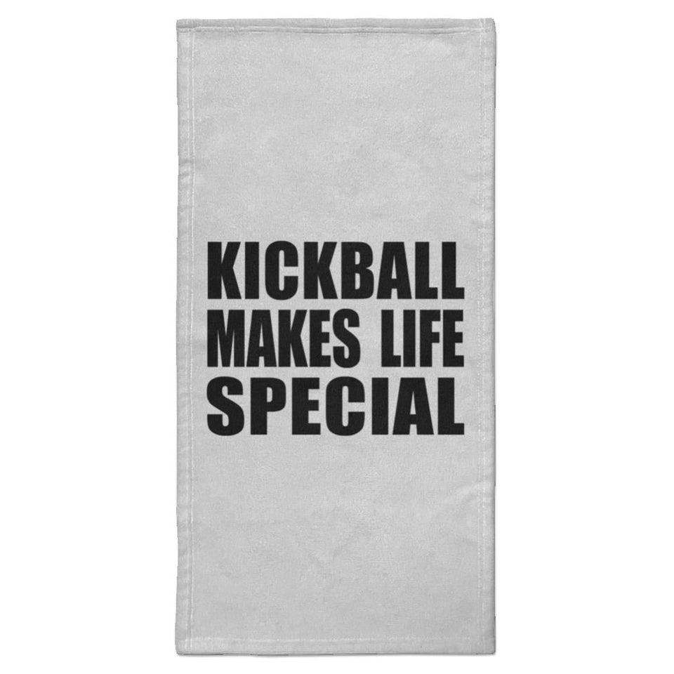 Kickball Makes Life Special - Hand Towel