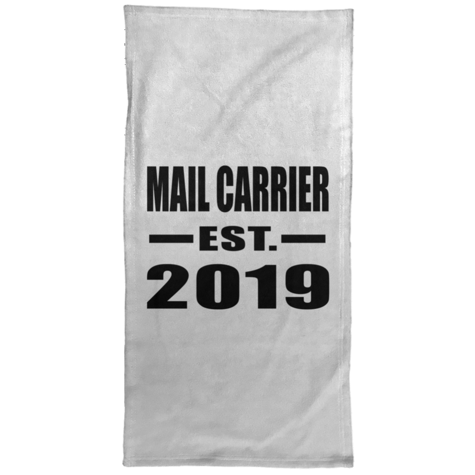 Mail Carrier Established EST. 2019 - Hand Towel
