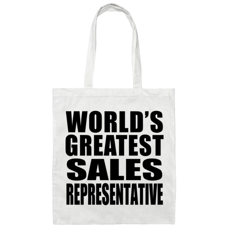 World's Greatest Sales Representative - Tote Bag White
