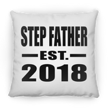 Step Father Established EST. 2018 - Throw Pillow