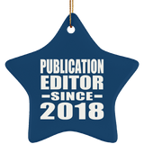Publication Editor Since 2018 - Star Ornament