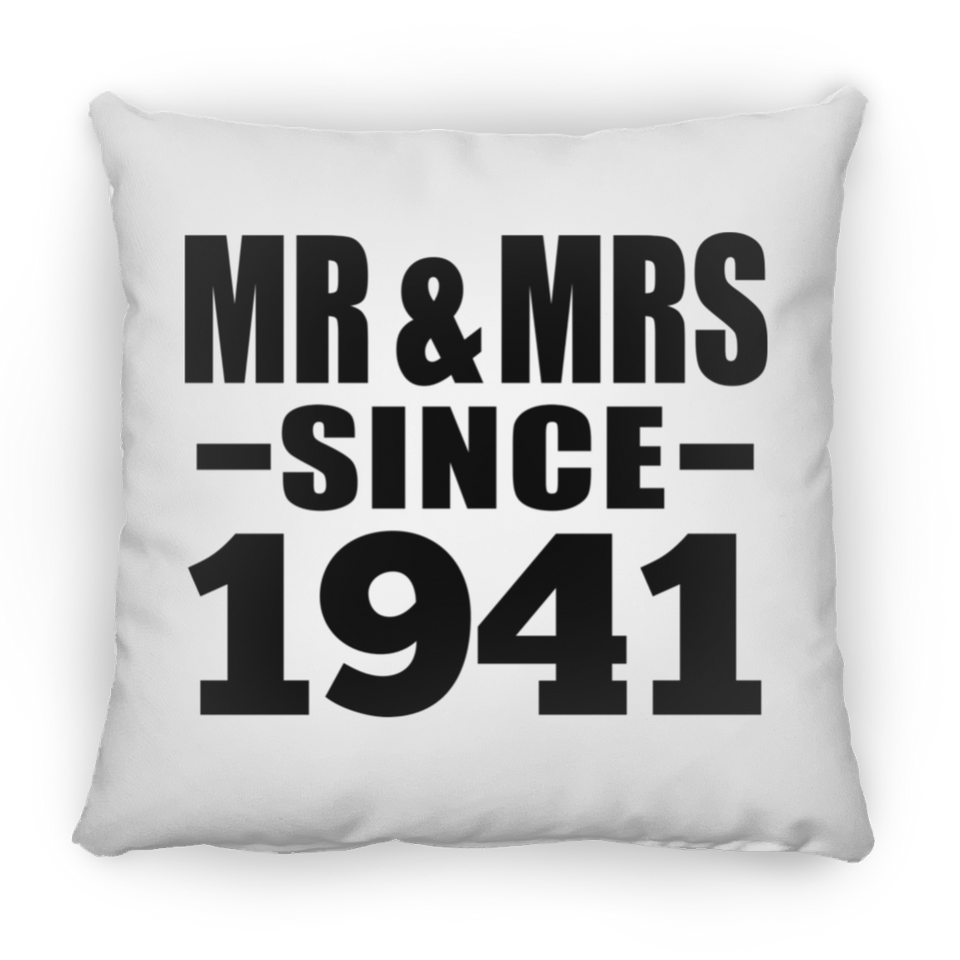 83rd Anniversary Mr & Mrs Since 1941 - Throw Pillow