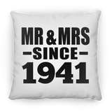 83rd Anniversary Mr & Mrs Since 1941 - Throw Pillow