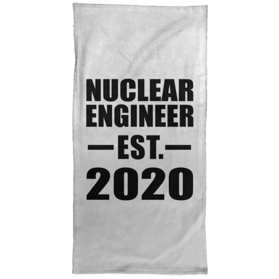 Nuclear Engineer Established EST. 2020 - Hand Towel