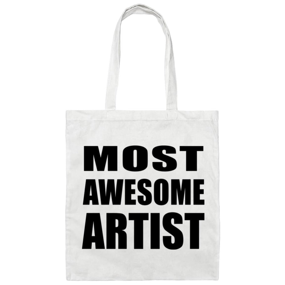 Most Awesome Artist - Tote Bag White