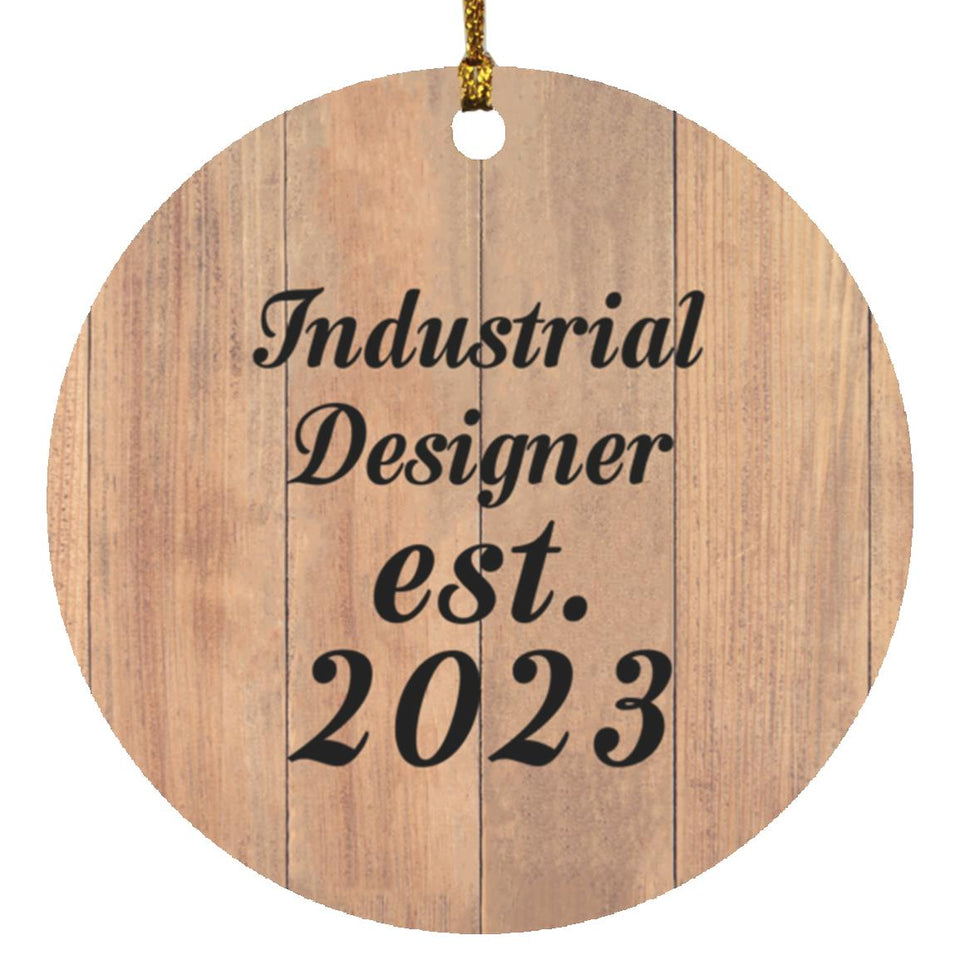 Industrial Designer Established Est. 2023 - Circle Ornament C